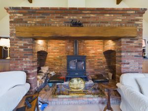 Brick Inglenook Fireplace- click for photo gallery